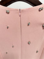 Womens Embellished Long Sleeve Maxi Dress Formal Evening Party Gown