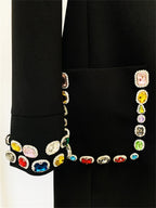 Elegant Jewel Neckline Bodycon Party Dress
