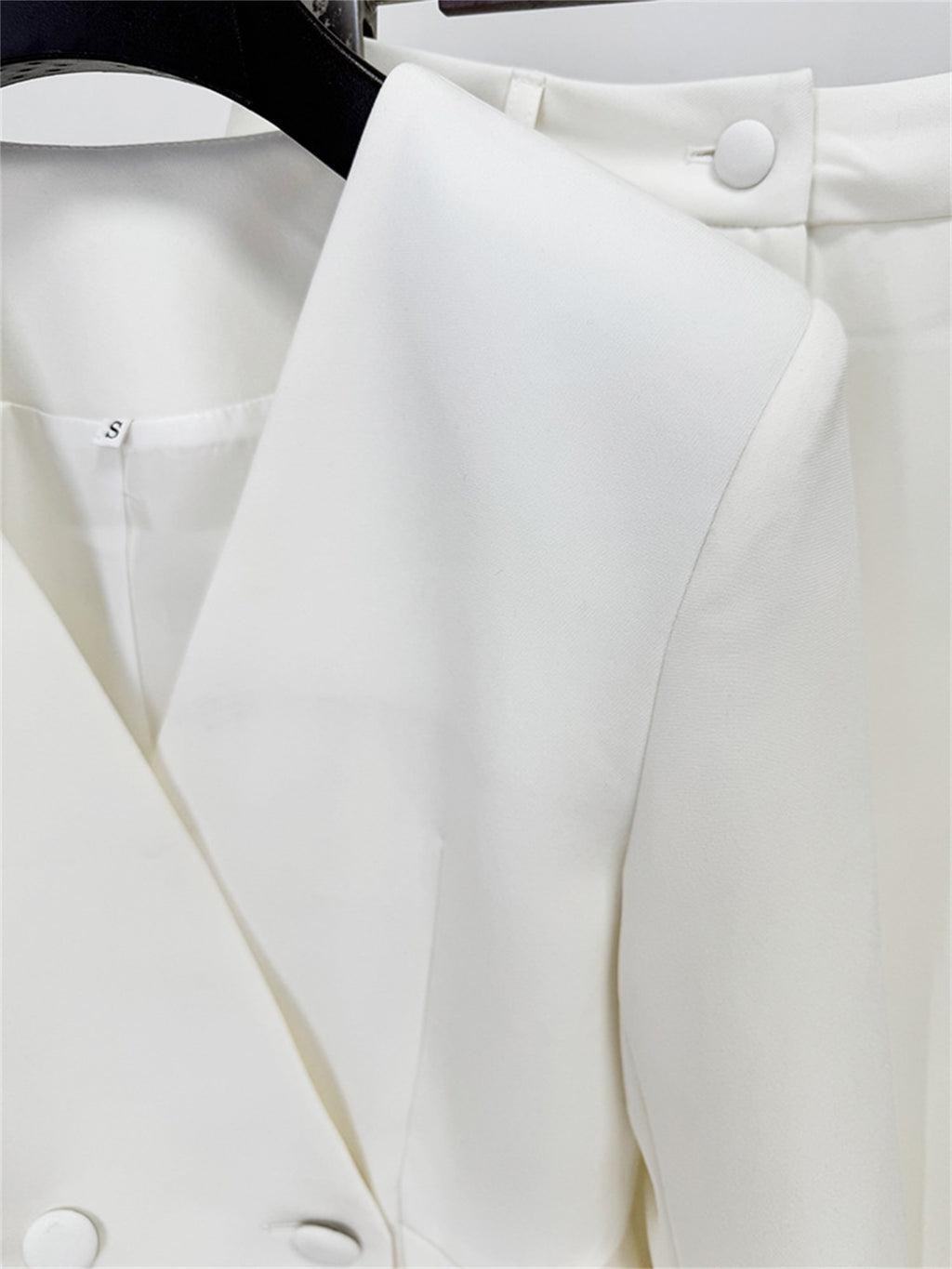 Women’s Tailored Peplum Blazer Suit Set For Special Occasions