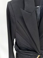 Long Sleeve Blazer And Matching Pants Set Professional Attire