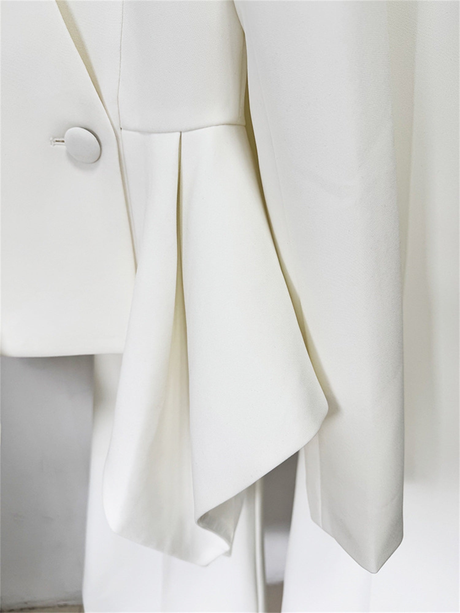 Women’s Tailored Peplum Blazer Suit Set For Special Occasions