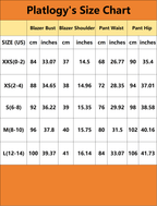 Platlogy Women's Matching Sets Heavy Beaded Diamond One Button Suit Trousers Set Two Piece Sets Womens Outifits