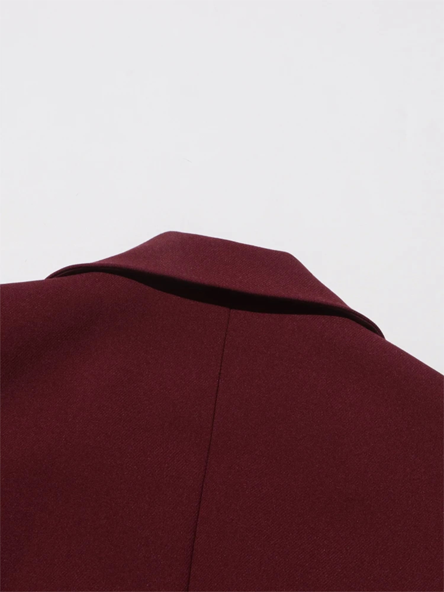 Women Cape Blazer One Button Asymmetrical Design Formal Jacket