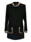 Elegant Jewel Neckline Bodycon Party Dress
